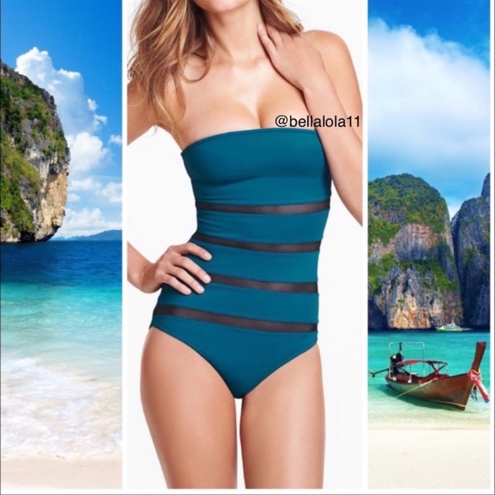 NEW Victoria's  Secret strapless onepiece